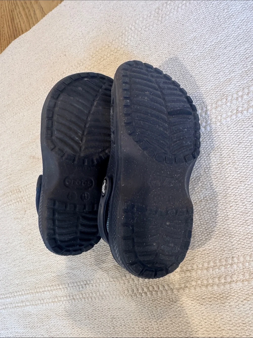 CROCS Kids Navy Slip-On Clog with Heel Strap